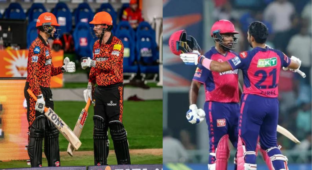 SRH vs RR 50 match ipl prediction